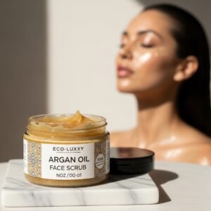 مقشر الوجه بزيت الأركان