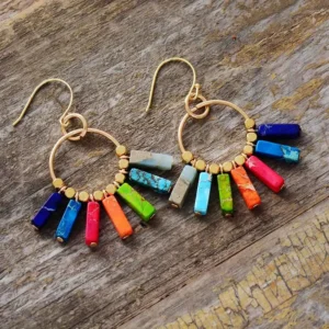 Trendy Boho Summer Dangle Earrings